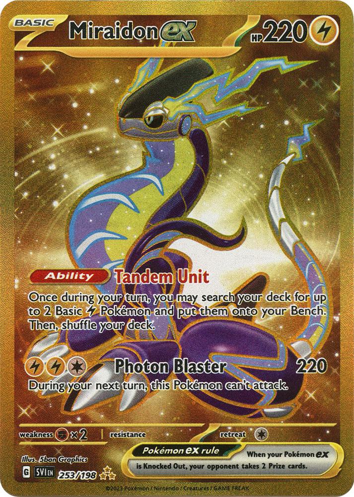Miraidon ex - 253/198 - SV01: Scarlet & Violet Base Set (SVI)