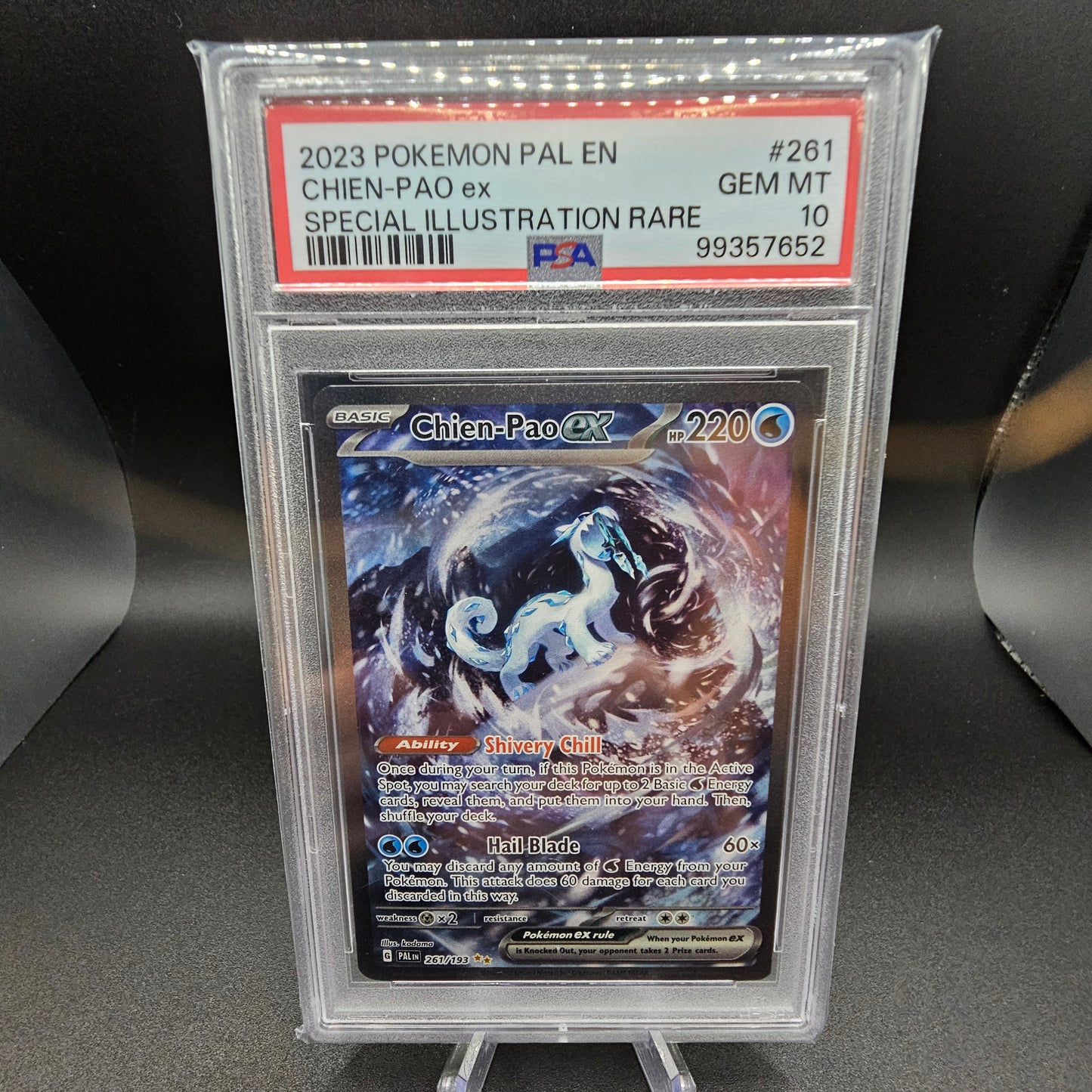 PSA 10 CHIEN-PAO ex