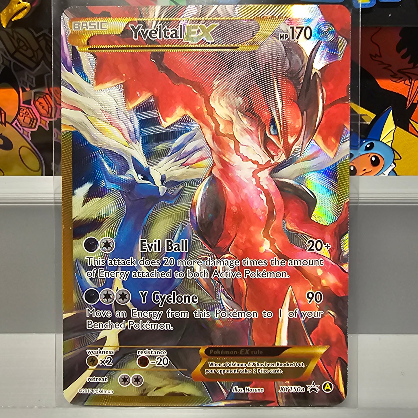 Yveltal EX - XY150a - Alternate Art Promos (PR)