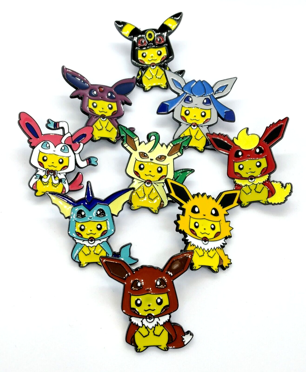 Poncho Pin Set - Comes with all 9!