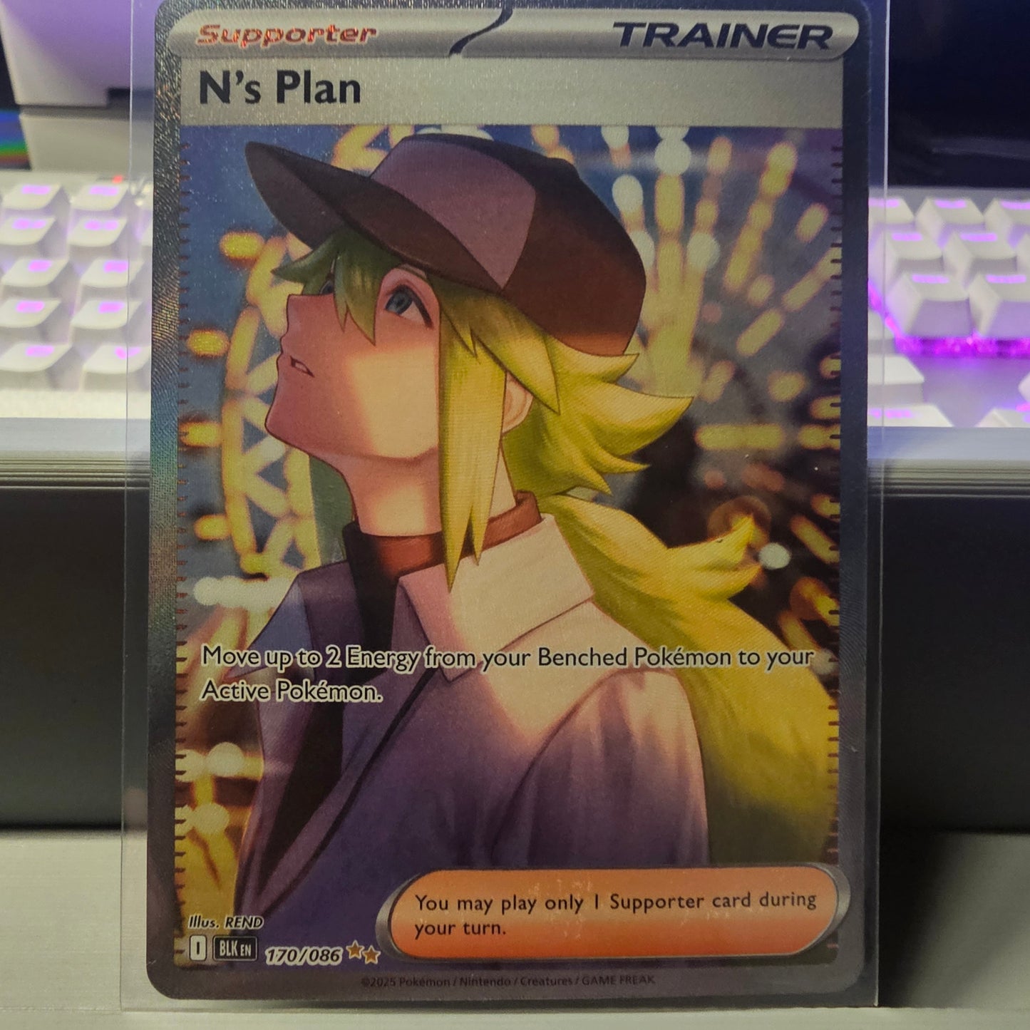 N's Plan - 170/086 - SV: Black Bolt (BLK)