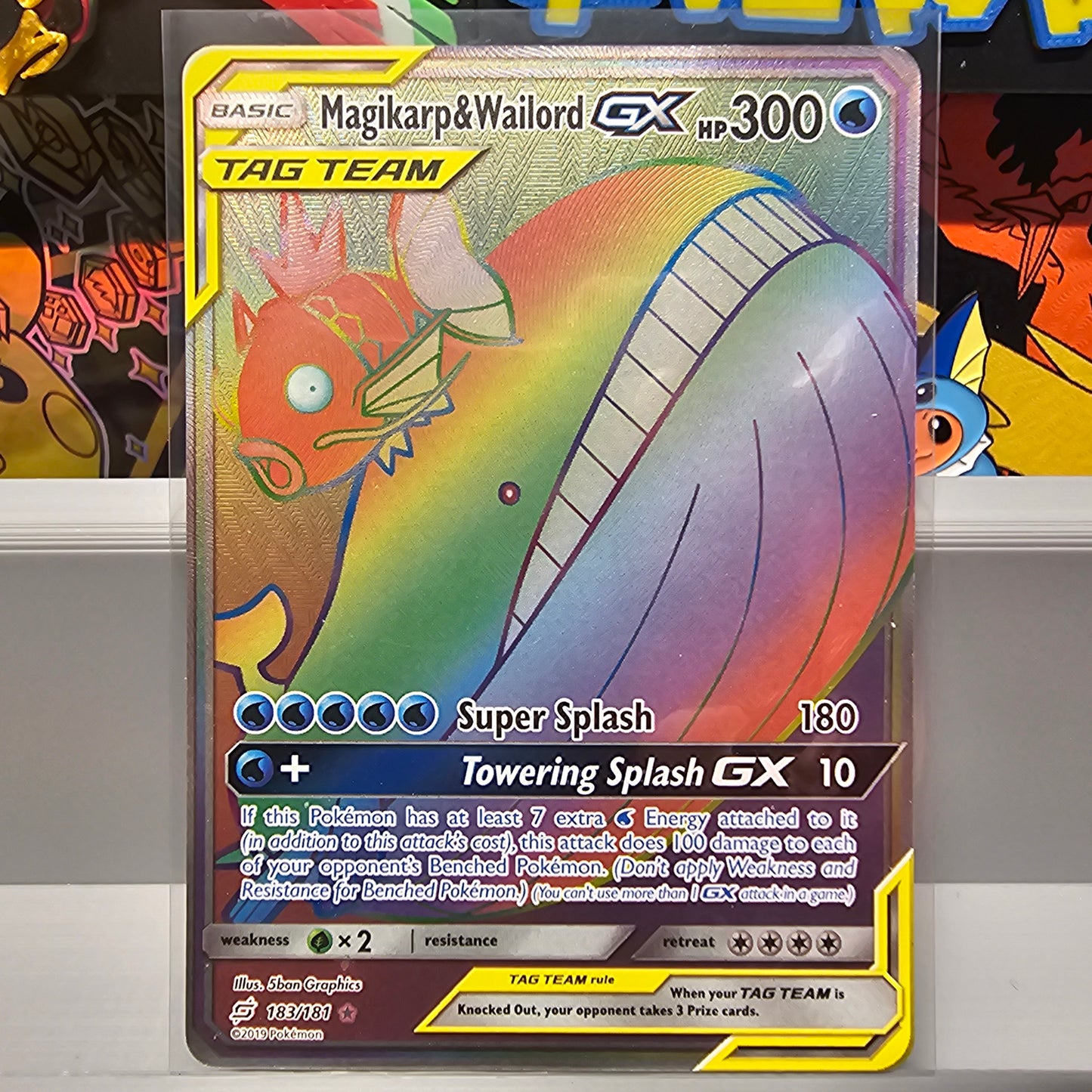Magikarp & Wailord GX (Secret) - SM - Team Up (SM9)