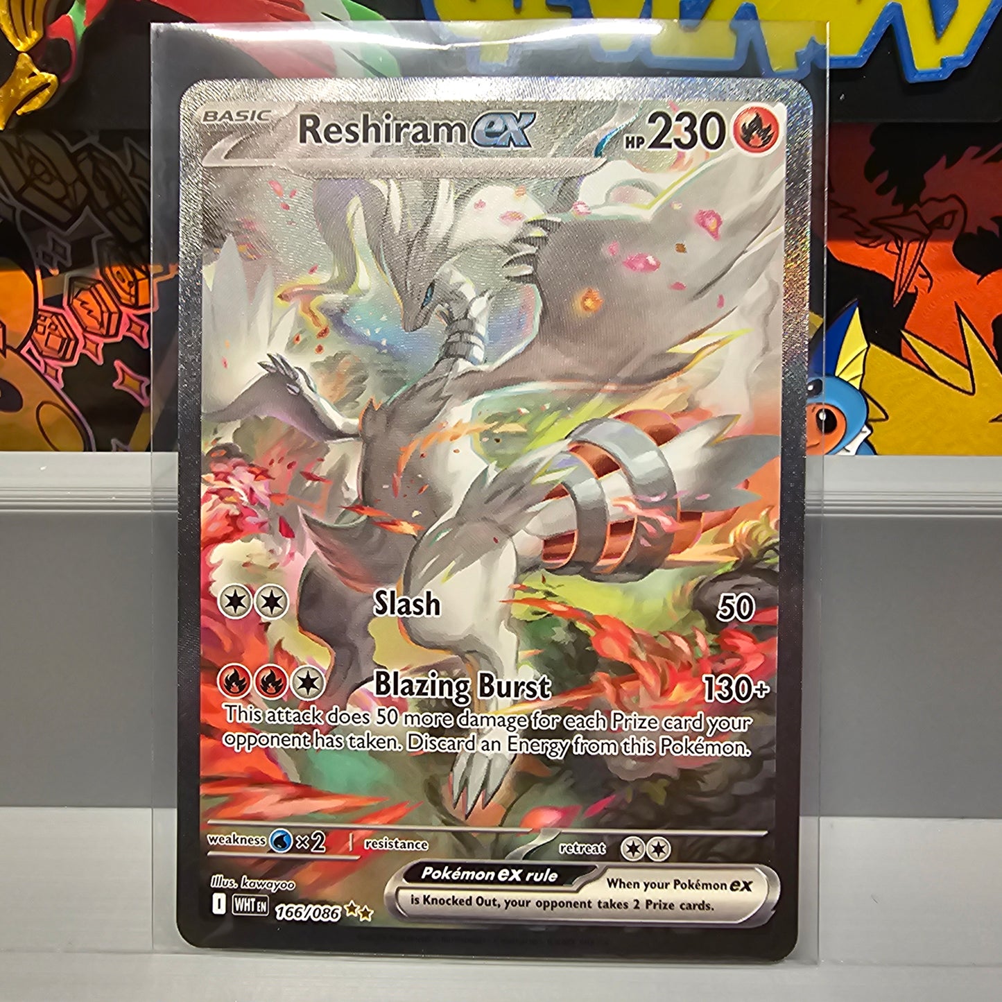 Reshiram ex - 166/086 - SV: White Flare (WHT)