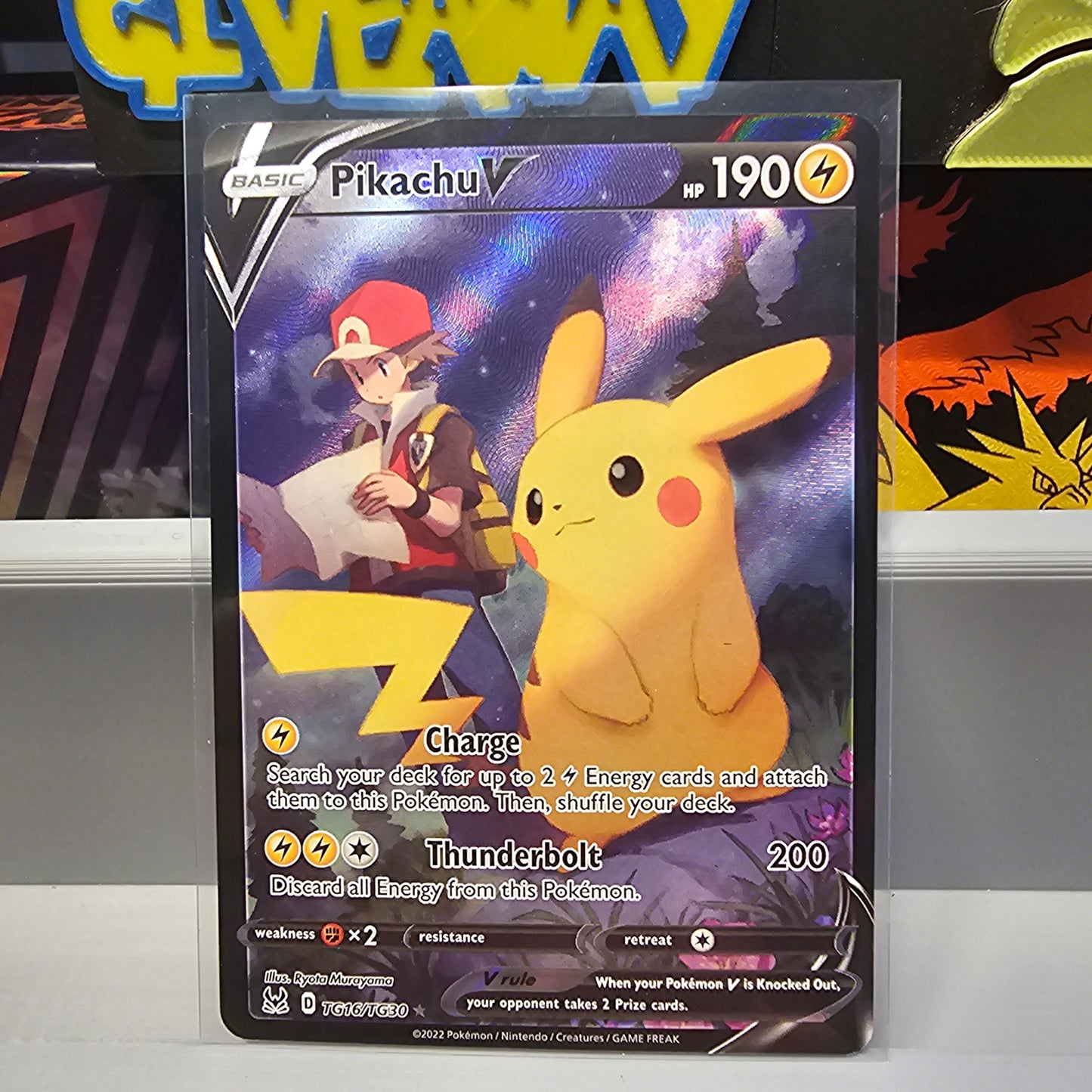 Pikachu V - SWSH11: Lost Origin Trainer Gallery (SWSH11: TG)