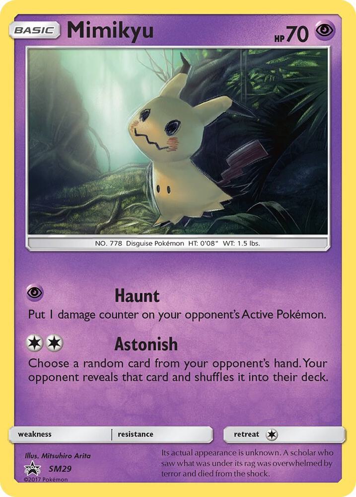 Mimikyu - SM29 - SM Promos (SMP)