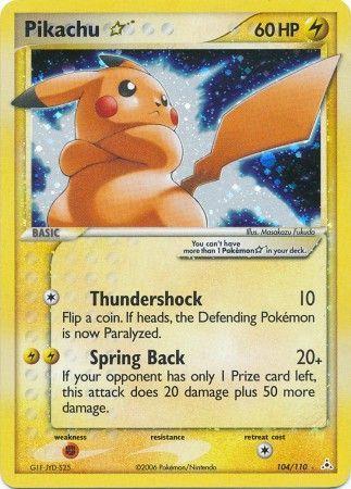 Gold Star Pikachu Membership