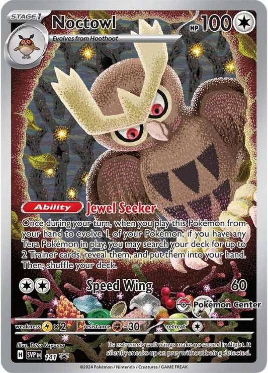 Noctowl - 141 (Pokemon Center Exclusive) - SV: Scarlet & Violet Promo Cards (SVP)