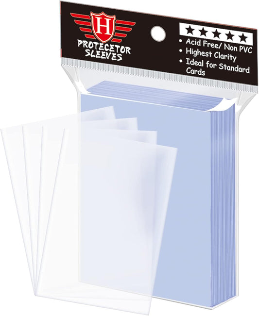 100 Counts Clear Penny Card Sleeves