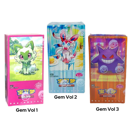 Chinese Pokemon Gem Box