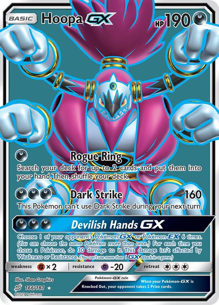 Hoopa GX (Full Art) - SM - Team Up (SM9)