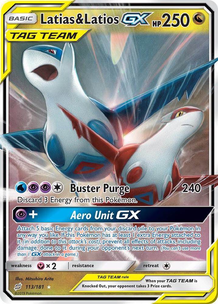 Latias & Latios GX - SM - Team Up (SM9)