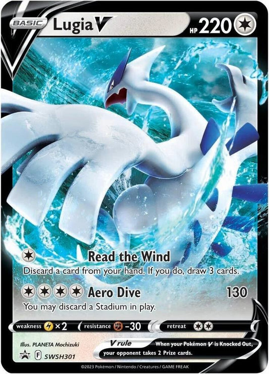 Lugia V - SWSH301 - SWSH: Sword & Shield Promo Cards (SWSD)