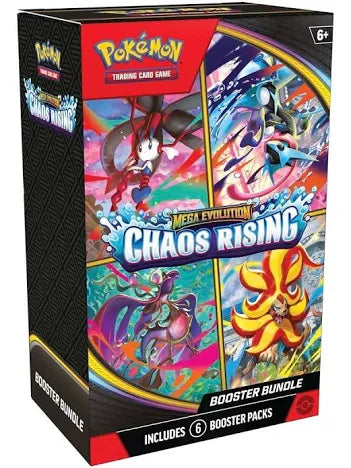 Chaos Rising Booster Bundle + 100 Card Sleeves