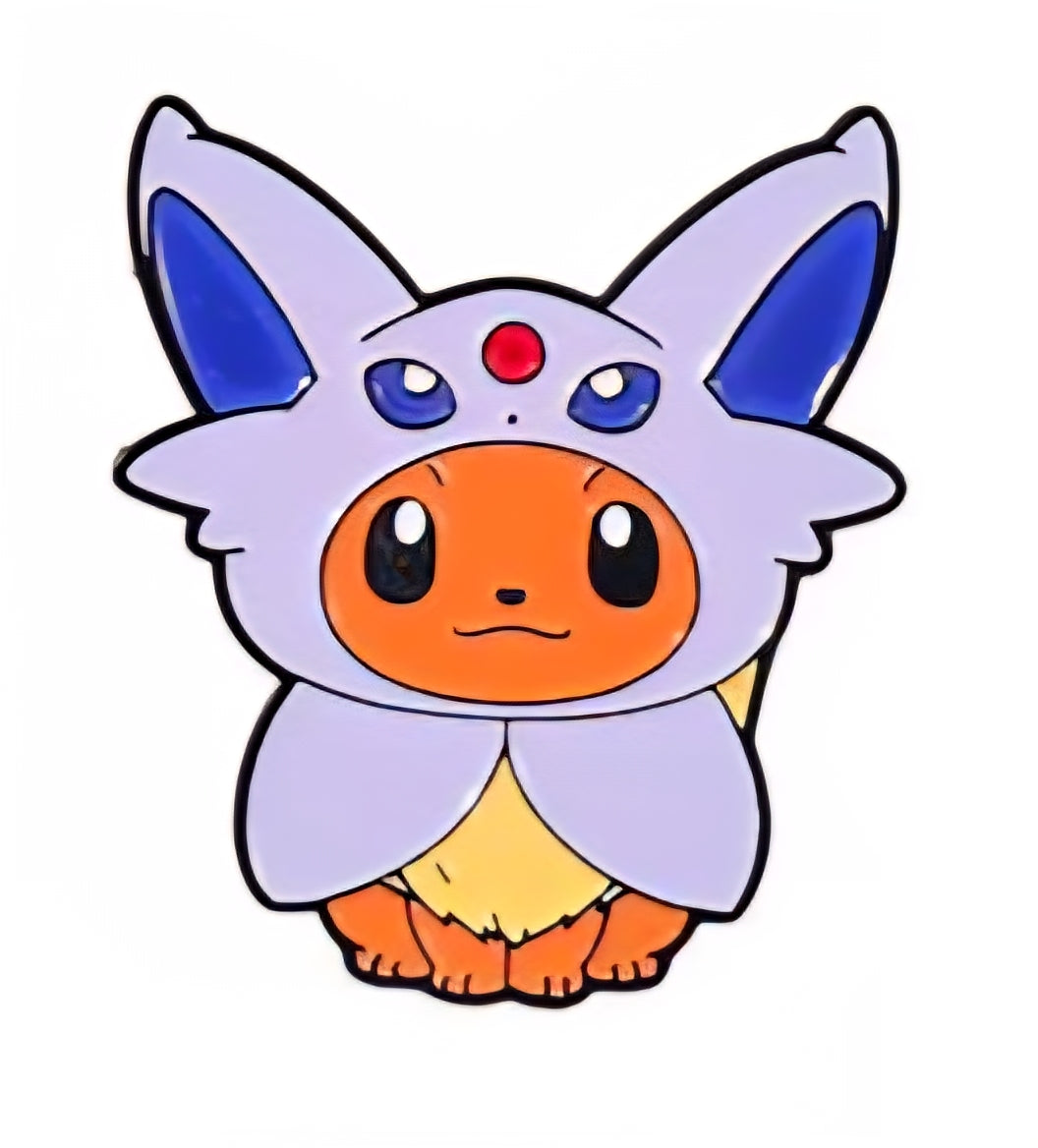 Poncho Eevee Pin Set - Comes with all 8!