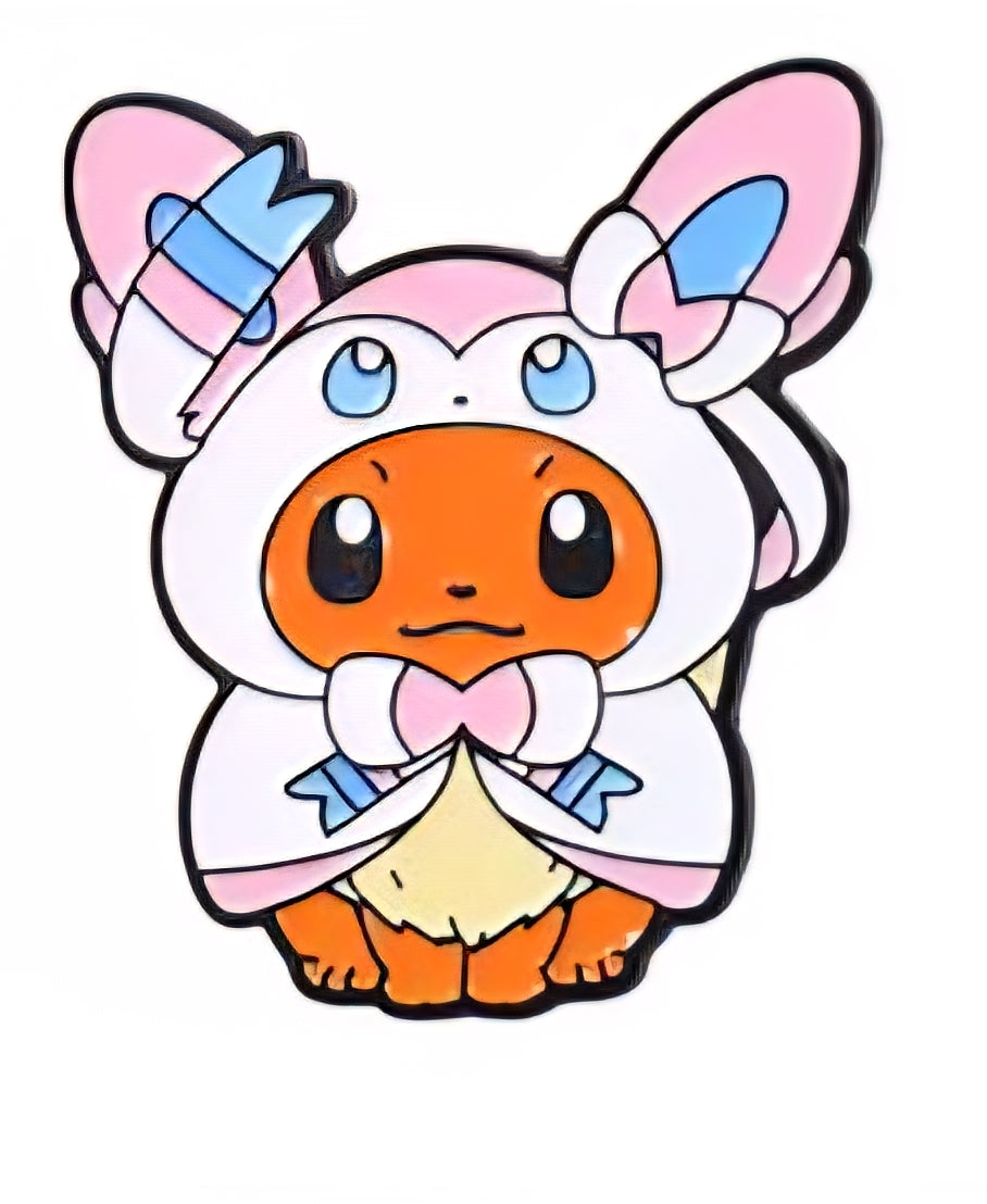 Poncho Eevee Pin Set - Comes with all 8!