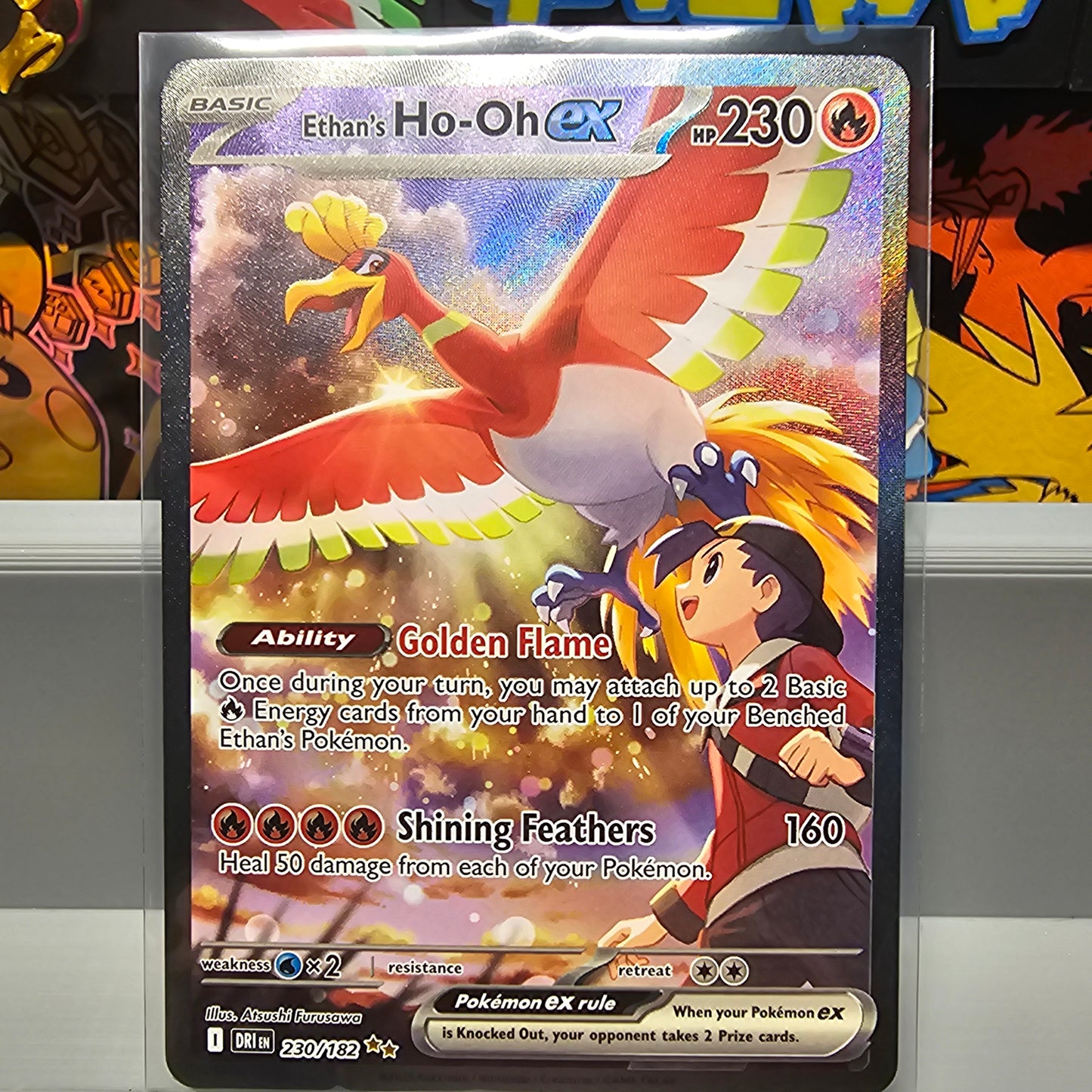 Ethan's Ho-Oh ex - 230/182 - SV10: Destined Rivals (DRI)