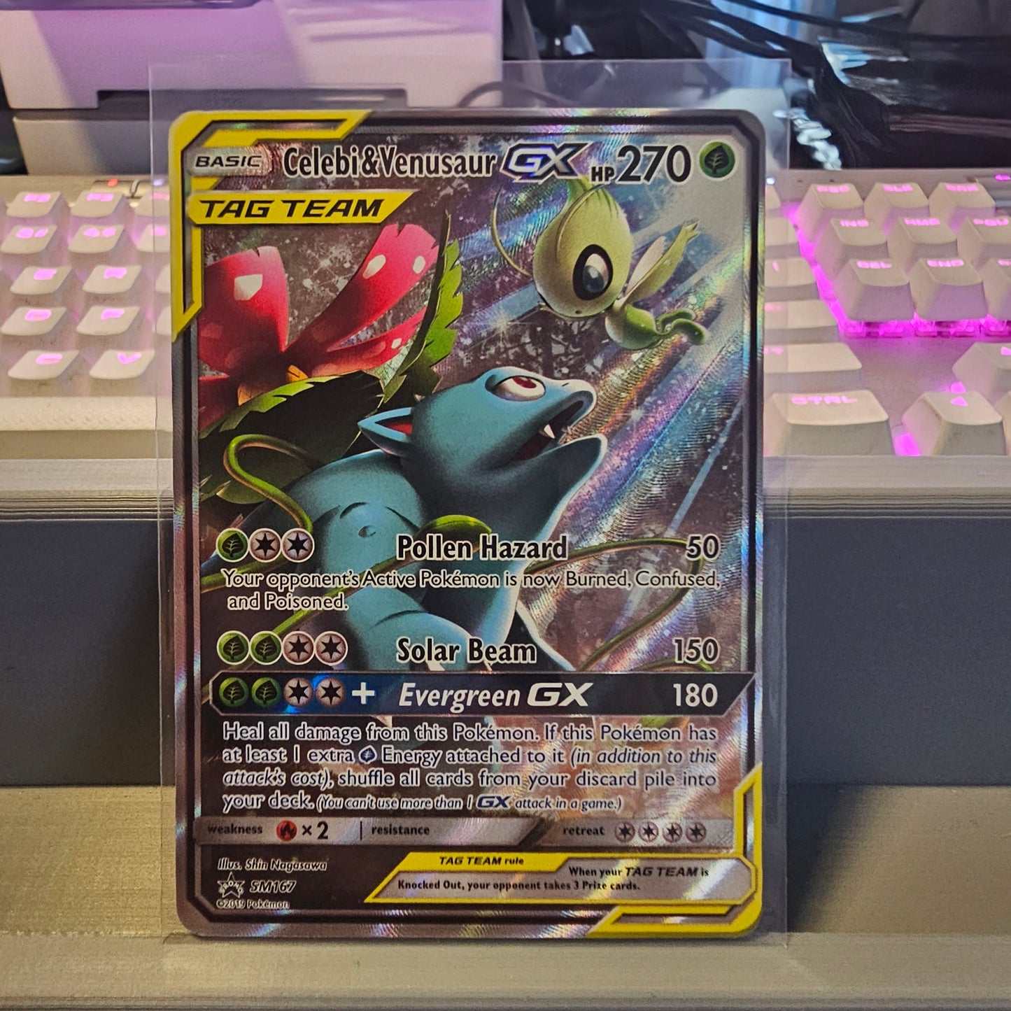 Celebi & Venusaur GX - SM167 - SM Promos (SMP)