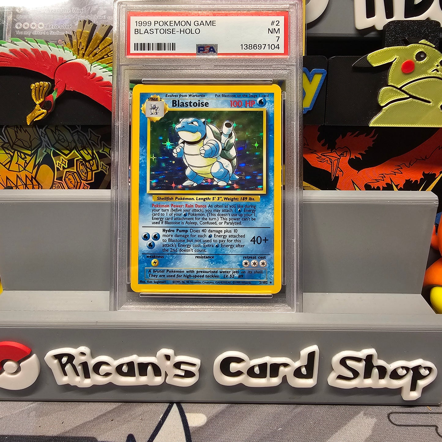 PSA 7 Blastoise Unlimited