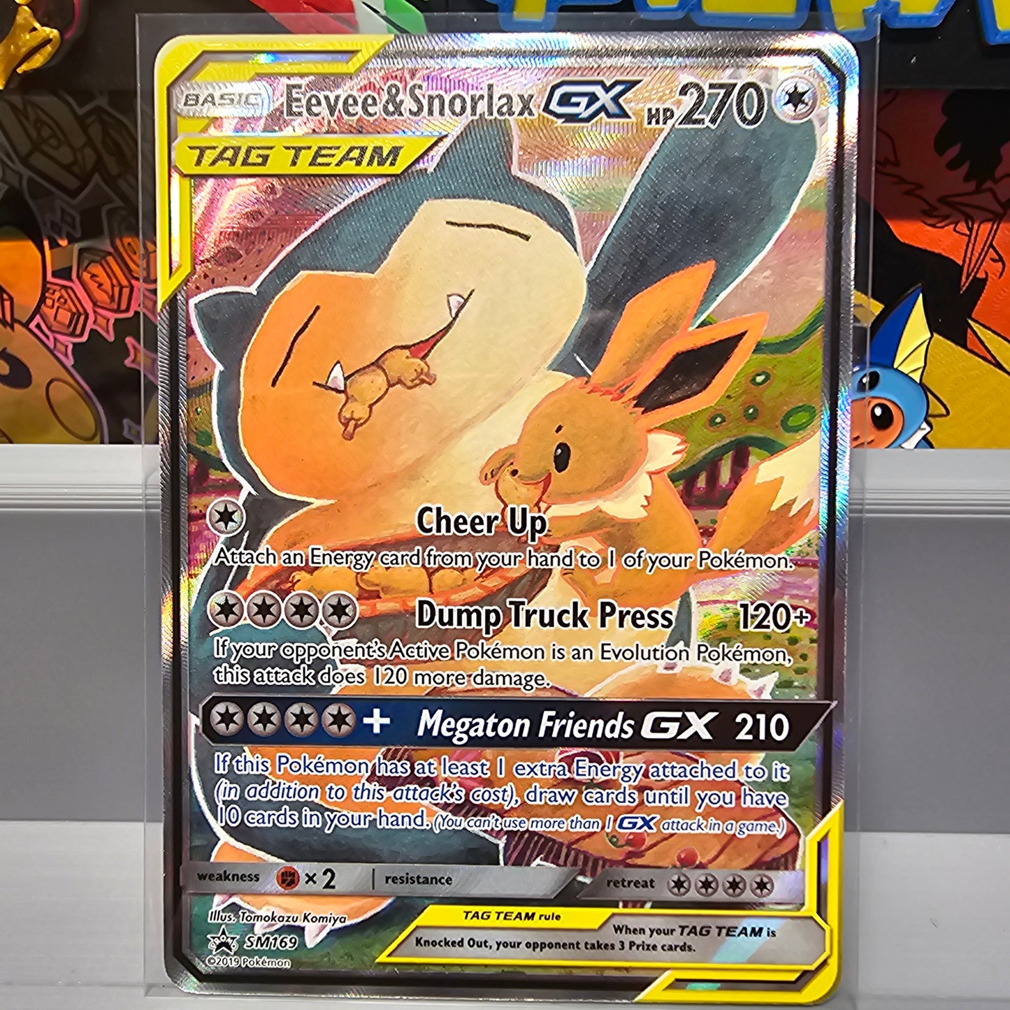 Eevee & Snorlax GX - SM169 - SM Promos (SMP)