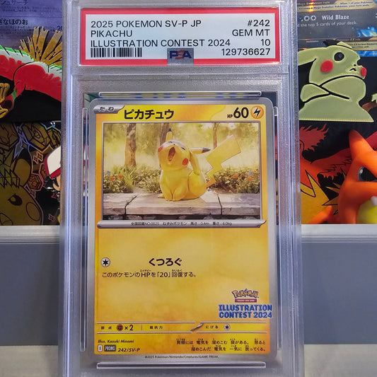 Pikachu - 214 (Illustration Contest 2024) - SV: Scarlet & Violet Promo Cards (SVP)