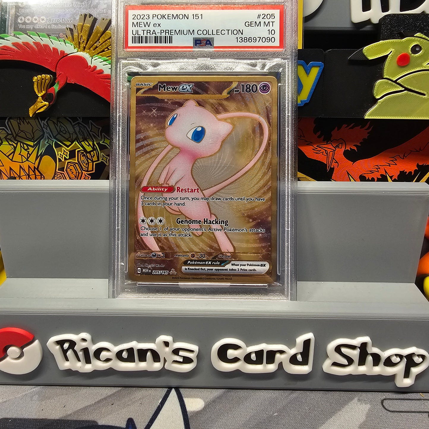 PSA 10 Mew Metal Card