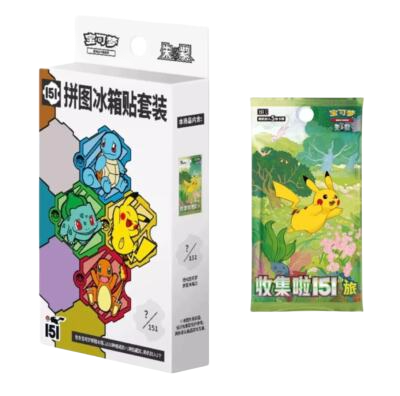 Chinese Pokemon 151 Magnet Box